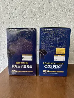 (Lot Of 2) One Piece Booster Box Romance Dawn: OP-01 Japanese And OPC-01 Chinese - Image 4