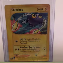 Pokemon Chinchou Aquapolis 071/147 Regular Common 50 HP English TCG Card - Image 1
