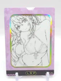 Genki Parade 2 - Anime Waifu LSP Trading Card - Akeno Himejima - Image 2