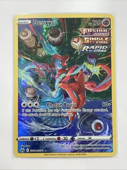 Deoxys VSTAR Crown Zenith: Galarian Gallery Ultra Rare Card GG12/GG70 - Image 1