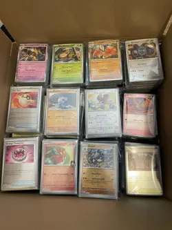 Pokemon Card Reverse Holo And Holo Lot Of 7,660 - Image 1