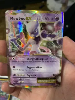 Mewtwo EX - 52/108 - Pokemon Evolutions XY Ultra Rare Card NM - Image 1