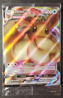 Eevee VMAX SWSH087 Promo Card Sword & Shield SEALED NM - Image 1