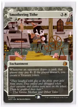Smothering Tithe Enchanting Tales 13 LP x1 MTG Magic: the Gathering - Image 1
