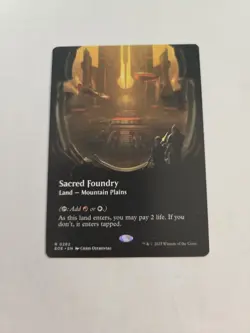 x1 Sacred Foundry EOE Edge of Eternities MTG 282 M/NM 1x - Image 1