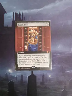 Scroll Rack (Extended Art) - Commander Legends (CMR) MTG - Image 1