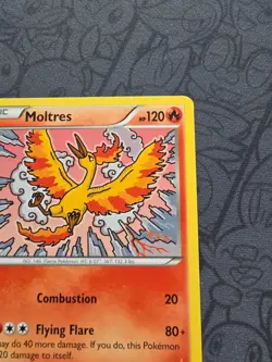 Pokwmon: Moltres #9/124 Fates Collide 2016 Rare Non-holo - MP - I218 - Image 5