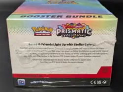 Pokemon SV8.5 Prismatic Evolutions Factory Sealed Booster Bundle Display Case - Image 3
