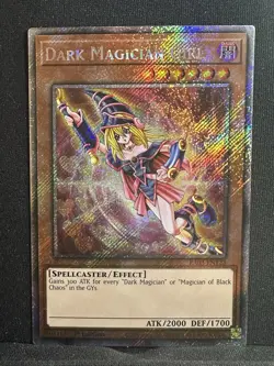 Dark Magician Girl - YuGiOh! RA03-EN123 Platinum Secret Rare 1st Ed NM - Image 1