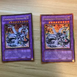 2x Chimeratech Overdragon GLD1-EN029 Gold Series 2008 Limited Edition (2x) - Image 1