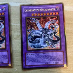 2x Chimeratech Overdragon GLD1-EN029 Gold Series 2008 Limited Edition (2x) - Image 3