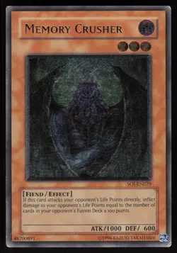 Memory Crusher SOI-EN029 ENHANCED EURO Ultimate Rare Yu-Gi-Oh - Image 1