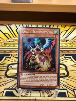 Yugioh Kauz & Schlossvogel RA02-DE006 Secret Rare - Image 1
