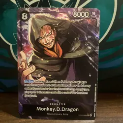 One Piece TCG Monkey.D.Dragon OP12-094 alt art - Image 1