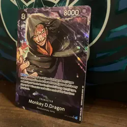 One Piece TCG Monkey.D.Dragon OP12-094 alt art - Image 2