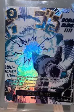One Piece TCG Boeuf Burst Legacy of the Master Alternative Art Parallel OP12-060 - Image 2