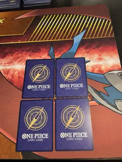 One Piece Benn.Beckman OP09-009 SR Playset x4 Emperors in the new world NM - Image 2