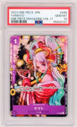 【Yamato】2023 One Piece JPN. Magazine Vol.17 #046 PSA 10 - Image 1