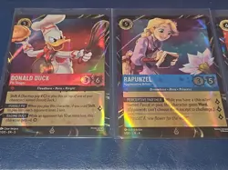 Disney Lorcana Festival of the Arts Stitch Rapunzel Donald Duck EPCOT Promo Set - Image 5