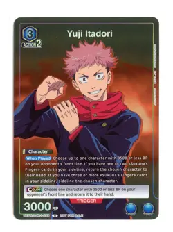 Yuji Itadori (039) R Foil Jujutsu Kaisen Union Arena Promotion Card JJK-1-039 NM - Image 1