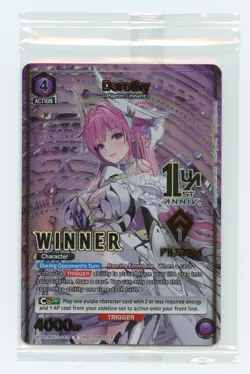 Dorothy (Winner) Rare Union Arena Promotion Cards UEPR/NIK-1-042 Sealed - Image 1
