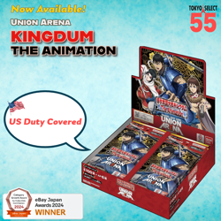 UNION ARENA Kingdom The Animation Booster Box Japan UA48BT Factory Tape SEALED - Image 1