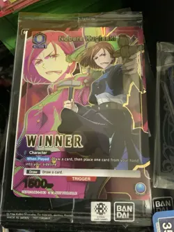 Sealed Union Arena Winner Card Nobara Kugisaki JJK-1-043 Jujutsu Kaisen - Image 1