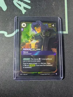Sivir Mercenary 143a/221 Riftbound Spiritforged TCG Alt Art Showcase Card - Image 1