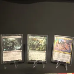 Mtg Legendary Creature Card Lot Vraan Zopandrel Liesa x3 English ONE - Image 1
