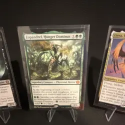 Mtg Legendary Creature Card Lot Vraan Zopandrel Liesa x3 English ONE - Image 3
