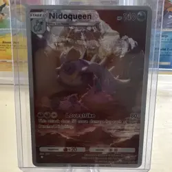 ART CARD ~ Pokemon Pocket TCG Nidoqueen Illustration Immersive TEXTURED ~ - Image 1