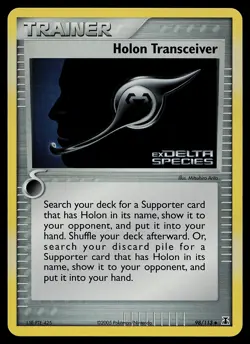 Pokemon Card - Holon Transceiver Delta Species 98/113 Reverse Holo Stamped - Image 1