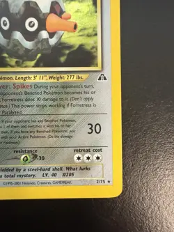 Pokemon TCG Forretress Holo Rare Card Neo Discovery Series 2/75 NM! - Image 5