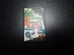 Pokemon Traditional Poker Playing Card Hanafuda Exeggutor Mr.mime #2 NM/EX or EX - Image 1