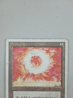 MAGIC THE GATHERING SOL RING REVISED EDITION Regular MTG ENGLISH - Image 4