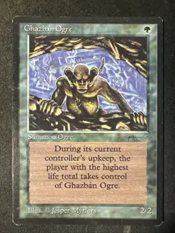 Ghazban Ogre Arabian Nights Magic the Gathering MTG - Image 1