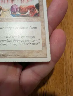 Dust to Dust Magic The Gathering 1997 Sorcery White Doug Keith MTG VI - Image 5