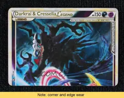 Darkrai and Cresselia Legend Pokemon HeartGold & SoulSilver Triumphant #99 READ - Image 1