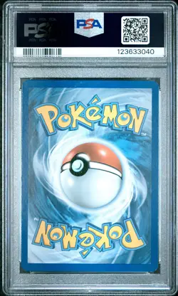 2015 POKEMON XY DOUBLE CRISIS #15 FULL ART/TEAM MAGMA'S GROUDON EX PSA 8 - Image 2