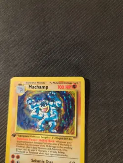 Machamp 8/102 1st Edition Base Set Pokemon MP - Image 4