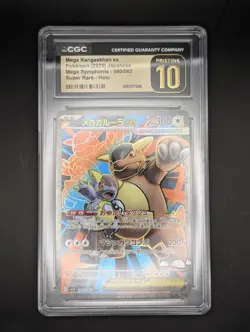 ✨✨ CGC Pristine 10 Mega Kangaskhan ex SAR 089/063 Pokemon JPN Mega Symphonia M1S - Image 1