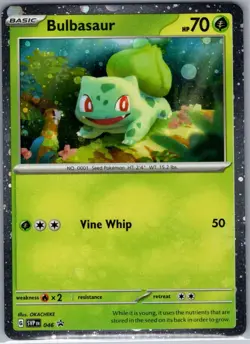 Bulbasaur - (Cosmos Holo) MEP046 SV: Scarlet & Violet Promo - Pokemon Card - NM - Image 1