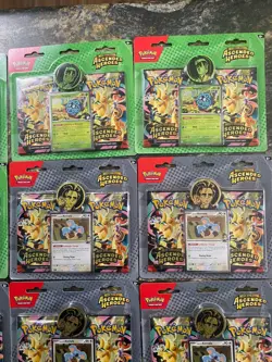 10X Pokemon Mega Evolution: Ascended Heroes 2-Pack Blister Collection New - Image 3