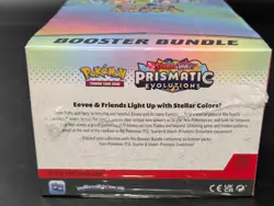 Pokemon SV8.5 Prismatic Evolutions Factory Sealed Booster Bundle Display Case - Image 3