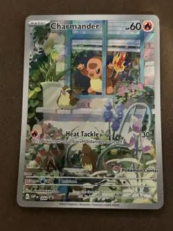 2023-25 Pokemon SV Black Star Promos SVP EN Charmander #044 Damaged - Image 1