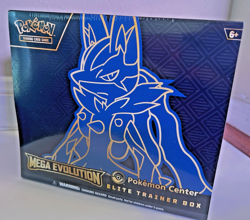 Pokemon TCG:Pokemon Center Mega Evolution Lucario Elite Trainer Box ETB - SEALED - Image 1