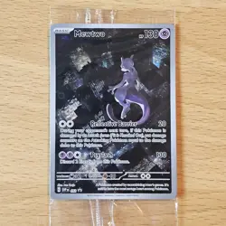 Mewtwo SVP 052 SEALED Scarlet Violet 151 Promo Illustration Rare Pokemon English - Image 1