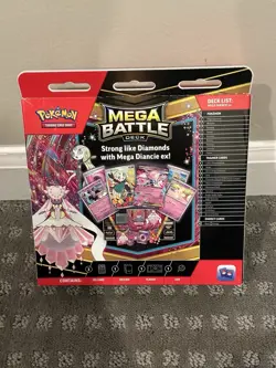 Pokemon TCG Mega Battle Deck Mega Diancie EX MELOETTA IR PROMO NEW SEALED - Image 2