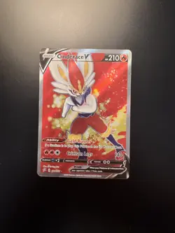 Pokemon TCG - Cinderace V 178/192 Rebel Clash Full Art Ultra Rare - Image 1