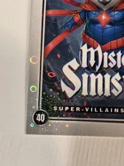 Pikachu as Mister Sinister 40 Lazer Holo Heros & Villains Marvel Pokemon - Image 3